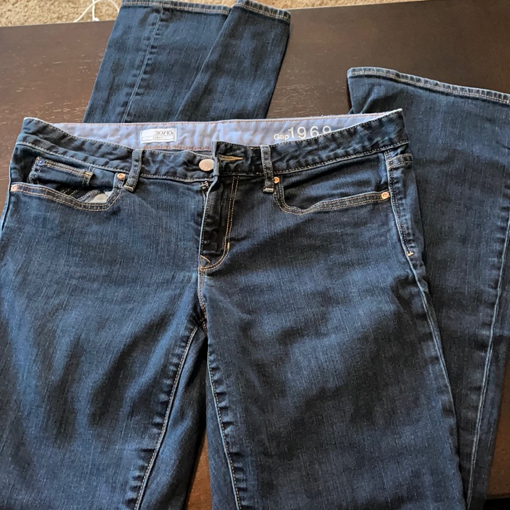Previously loved Gap boot cut jeans